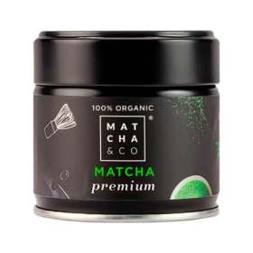 Matcha & CO Té Matcha Premium 100% Ecológico - Grado Ceremonial - 30g