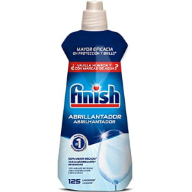 Finish Abrillantador Lavavajillas - 500ml (125 Lavados) | Vajilla Seca, Brillante y Sin Marcas