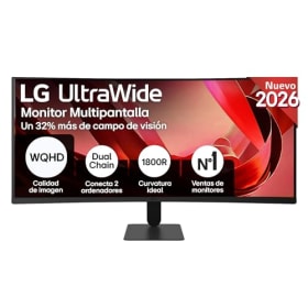 LG 34U601B-B - Monitor Ultrawide Curvo 34" VA WQHD 120Hz FreeSync HDR10