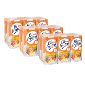 Pack 3 uds. Pascual Zumo Tropical Original Bifrutas - 18 x 200 ml - Zumo natural sin conservantes