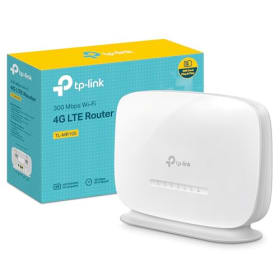[2024 Nuevo] TP-Link TL-MR105 | Router 4G LTE (Cat 4) - Velocidad hasta 300Mbps, MicroSIM, Ethernet LAN/WAN, Antena Desmontable, Plug&Play