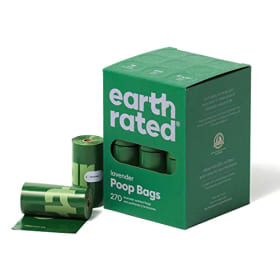 Earth Rated Bolsas para heces de perro - A prueba de fugas, extra gruesas y con aroma a lavanda (270 unidades)