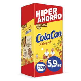 ColaCao Original - Cacao Soluble Natural sin Aditivos - Formato Ahorro XXL 5,9 kg | Amazon