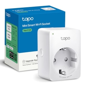TP-Link TAPO P100 - Enchufe Inteligente Wi-Fi Mini para Automatización y Ahorro Energético (Blanco)