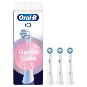 Oral-B Cabezales de repuesto iO Series Gentle Care - 3 unidades (cabezales redondos originales para encías sensibles)