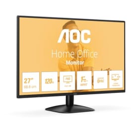 AOC 27B31H Monitor 27 Pulgadas 120Hz Panel IPS, 4ms GtG, Full HD (1920x1080) HDMI 1.4 - Negro