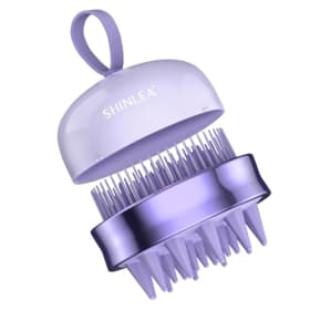 SHINLEA Masajeador de Cabeza - Cepillo de Pelo de Doble Cara para Limpieza Profunda del Cuero Cabelludo (Uso en Seco y Mojado)