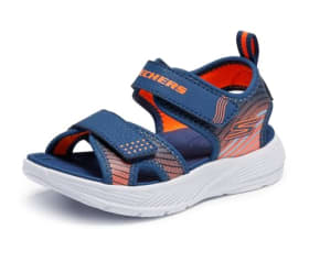 Skechers MICROSPEC-Splash Sandalia - Color Naranja Marino, Talla 40 EU