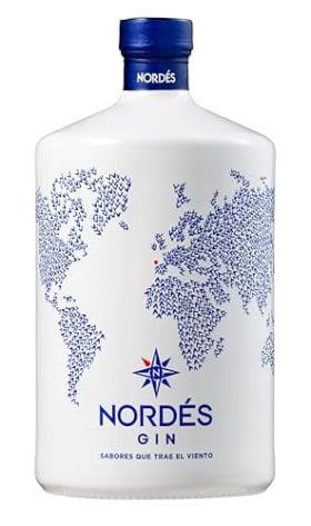 Nordés Ginebra Premium de Origen Gallego 1L - Sabores Autóctonos del Atlántico
