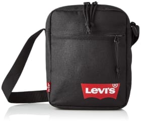 Levi's Men's Mini Crossbody Solid (Red Batwing) Bag - Bolsa Cruzada Pequeña para Hombre en Rojo