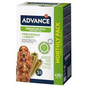 Advance Advance Snacks Dental Care Stick para Perro - 720 gr (pack de 1) | Snacks Higiénicos para la Limpieza de Dientes y Encías