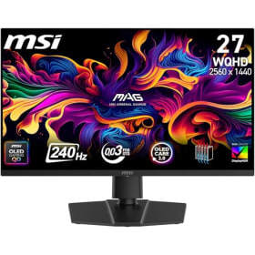 MSI MAG 273QP QD-OLED X24 - Monitor Gaming 27" WQHD 240Hz con Panel OLED Quantum Dot