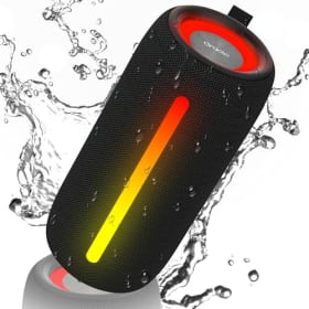 Oraolo Altavoz Bluetooth Pequeño 5.4 - Potente 24W con RGB, Impermeable IPX6 y 30H de Reproducción
