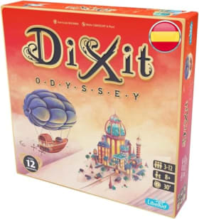 Asmodee Dixit Odyssey - Juego de Mesa Creativo y Premiado para Niños y Familias (3-12 Jugadores, +8 Años)