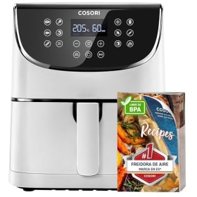 Cosori Freidora de Aire 5.7L - 1700W, 67.5% Más Eficiente, 13 Modos Automáticos, Ideal para Cocinar con Menos Aceite