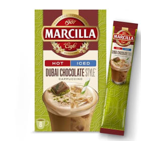 Café Soluble Cappuccino Dubai Chocolate 8 sobres 120g