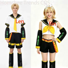Disfraz de Cosplay de Anime Homchee Trends COS para Hombre y Mujer, Uniforme JK de Rin para Comic Con