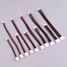 5 Unidades de Cable de Extensión de Silicona de 20cm con Conector JST-XH para Cargador de Batería 1S/2S/3S/4S/5S/6S/7S/8S, Adaptador para Drones RC