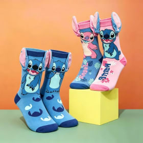 Calcetines Divertidos de Estilo Nuevo con Diseño de Personajes de Disney, Calcetines Personalizados de Algodón Transpirable para Hombre y Mujer