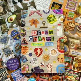 Libro de Pegatinas Estilo Americano con 30 Hojas, Pegatinas Vintage para Adultos, para Decorar Teléfonos, Portátiles y Manualidades