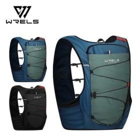 Chaleco de Hidratación Ultraligero WRELS para Ciclismo, Maratón, Senderismo, con Compartimento para Teléfono