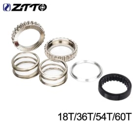 ZTTO 18T 36T 54T 60T estrella trinquete MTB Kit de servicio de buje de bicicleta de carretera DT reemplazo engranaje de alto compromiso 350 240 SL estrella pieza de trinquete