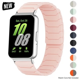 Correa magnética de silicona para Samsung Galaxy Fit 3, Correa ajustable para reloj inteligente Samsung Galaxy Fit 3