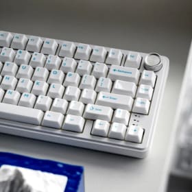Teclas de Cerámica XVX, Perfil Cherry, Juego Completo de 120 Teclas, Material Cerámico para Teclado Mecánico Cherry MX