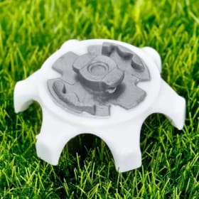 10PCS Nuevas Tacos de Golf de Sujeción Rápida, Juego de Repuesto para Zapatos, Ayudas de Entrenamiento de Golf, Púas Ultrafinas, Color Blanco