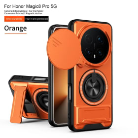 Funda para Honor Magic8 Pro, funda para teléfono Honor Magic8 Pro, soporte plegable magnético Magsafe, funda protectora de cámara con armadura militar