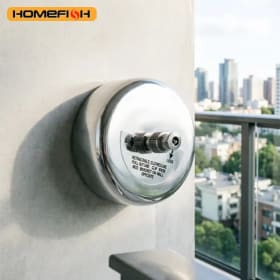 Cuerda telescópica de acero inoxidable para secar ropa, 2.8 metros, invisible, para uso doméstico en interiores y exteriores