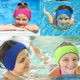 Protector de oídos para natación, tela impermeable para buceo, protección transpirable para los oídos, accesorios para deportes acuáticos, 1 ud.