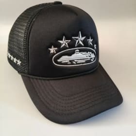 Nuevo sombrero de malla de cinco estrellas para hombre, sombrero de Hip Hop para mujer, sombrero para el sol al aire libre, sombrero para ciclismo y monopatín, sombrero de béisbol para uso diario