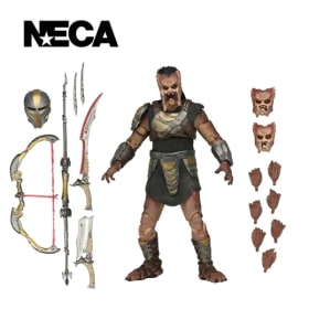 NECA Toys Predator: Badlands - Ultimate Dek (Armadura de Entrenamiento) Figura de Acción a Escala 7 Pulgadas, Modelo de Muñeco, Kit de Garaje