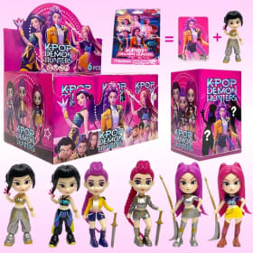 Nuevas Figuras de Acción de Anime K-Pop D-emon H-unters Girl Group RUMI MIRA ZOEY en Caja Ciega Aleatoria de 10 cm, 6 Piezas, Modelos de PVC, Juguetes, Adornos, Regalos