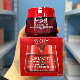 Crema Reafirmante de Colágeno Vy, Péptido Antienvejecimiento, Vitamina C, Crema de Día Aclarante y Remodeladora de Contorno, 50 ml