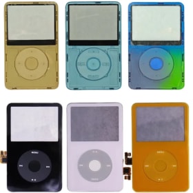 Nueva Carcasa Frontal de Color con Botón Central Clickwheel para iPod Video 5ª/5.5ª Generación 30GB 60GB 80GB