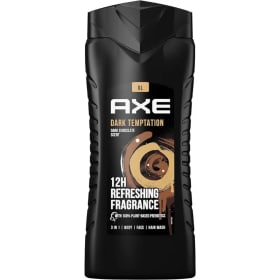 Pack x2 Gel de ducha Axe Dark Temptation 400ml
