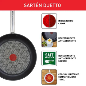 Set 3 sartenes Duetto Tefal (20/24/28)
