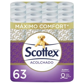 Pack x96 rollos papel higiénico Scottex Acolchado [OFERTA]