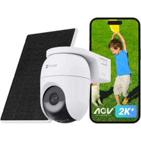 Cámara vigilancia EZVIZ CB8 Lite + Panel Solar 5W [Pack x2]