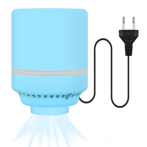 Vicihoho Bomba de Aire Eléctrica para Bolsas de Ropa - Compacta y Portátil (Azul, 1 Unidad)