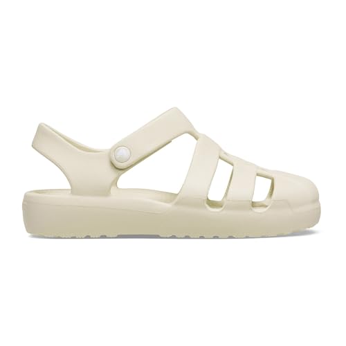Crocs Classic Fisherman K, Sandalias Unisex niños, Sandstone, 34/35 EU