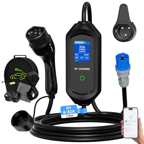 Cargador Coche Eléctrico 7,2 kW Wallbox con App