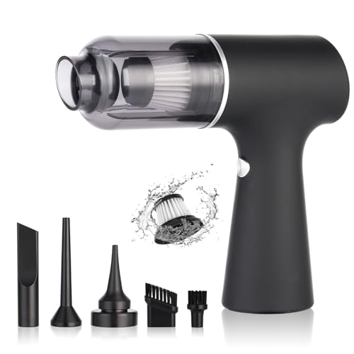 Aspirador Mini 4000Pa HEPA, 3 en 1 para coche y hogar