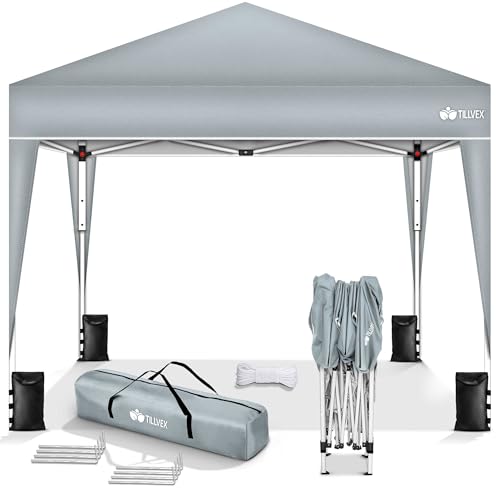 Gazebo Plegable 3x3m Impermeable Protección UV 50+