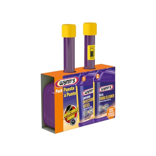 Wynn’s Pack Puesta a Punto Diésel – Limpieza Profunda de Inyectores y Turbo – 2 x 325 ml