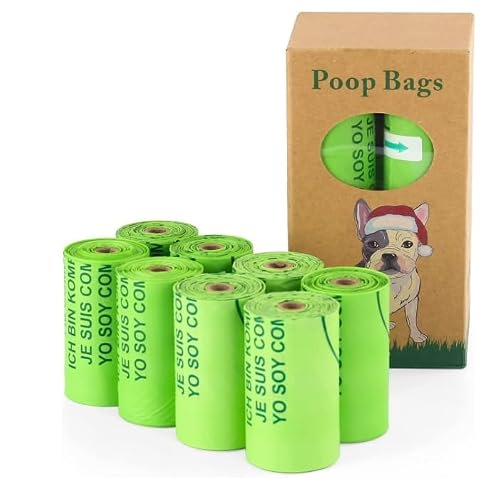 Bolsas basura biodegradables perros jazmín 120 uds