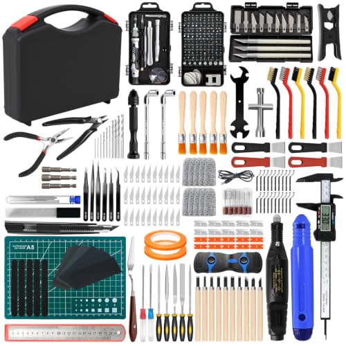 Kit 342 herramientas impresión 3D limpieza y accesorios