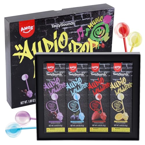 Piruletas sin azúcar 4 uds. Navidad regalo (fresa, uva, arándano, limón)